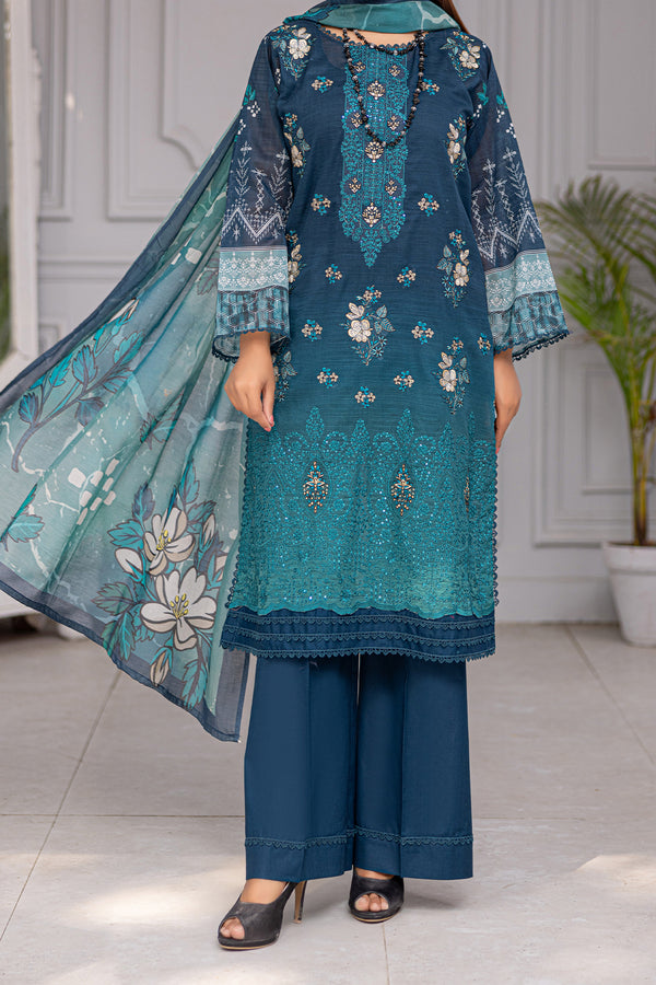 ELEGANCE | 3PC UNSTITCHED