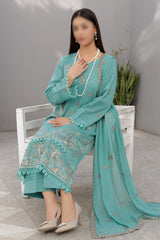 HAYA | 3PC UNSTITCHED