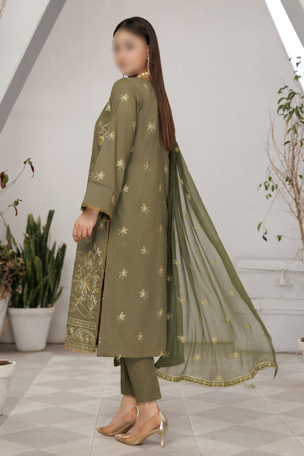 HUSN | 3PC UNSTITCHED