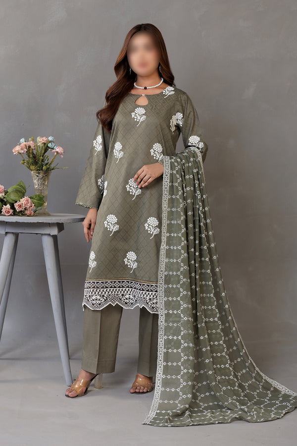 EMBROI | 3PC UNSTITCHED